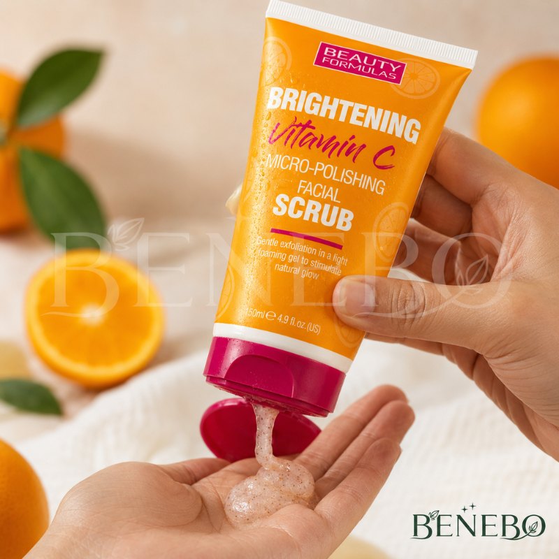 Beauty Formulas Vitamin C Brightening Facial Scrub — BENEBO Bangladesh