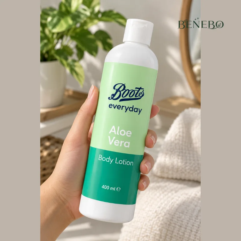 Boots Ingredients Aloe Vera Body Lotion 400ml — বডি লোশন (3)