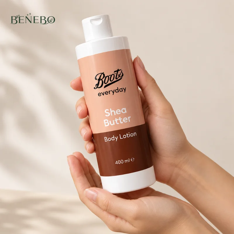 Boots Ingredients Shea Butter Body Lotion 400ml — বডি লোশন (3)