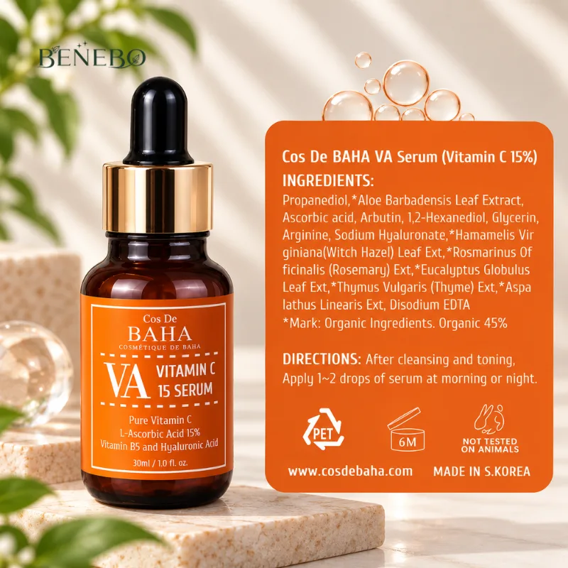 Cos De BAHA Vitamin C 15% Serum 30ml — সিরাম ও এসেন্স (3)