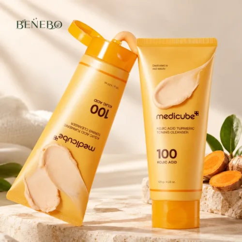 Medicube Kojic Acid Turmeric Toning Cleanser 120g — ফেস ওয়াশ (1)